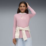 PUMA - Shirt - Roze - Lange Mouwen - Dames