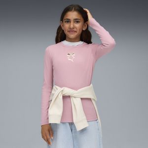 PUMA - Shirt - Roze - Lange Mouwen - Dames