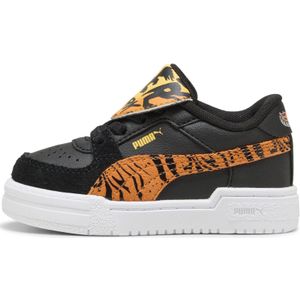 PUMA - CA Pro - Sneakers - Zwart/Oranje - Voor Peuters