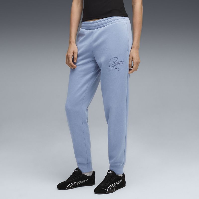 PUMA - Essentials Script - Sweatpant - Blauw