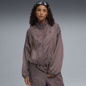 PUMA DARE TO oversized geweven jack voor Dames, Maat XXS