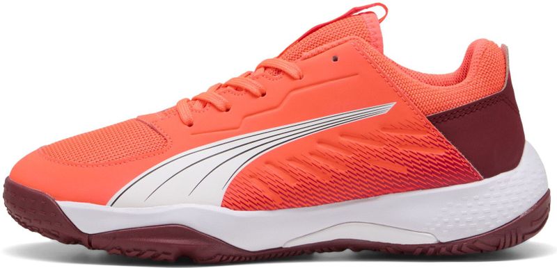 Accelerate handbalschoenen, Rood/Wit, Maat 35,5 | PUMA