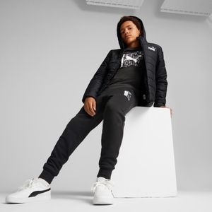 PUMA Essentials gewatteerd jack, Zwart