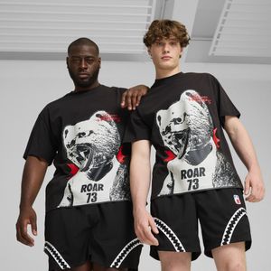 PUMA - He Can Hoop - Basketbalshirt - Zwart