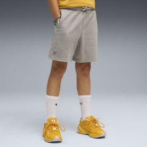 PUMA x SONIC THE HEDGEHOG relaxte korte broek voor Heren, Grijs, Maat 15-16Y