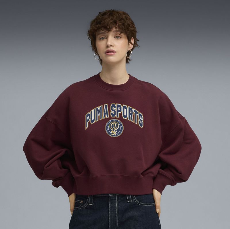 PUMA - Wardrobe Essentials - Oversized Sweatshirt - Dames