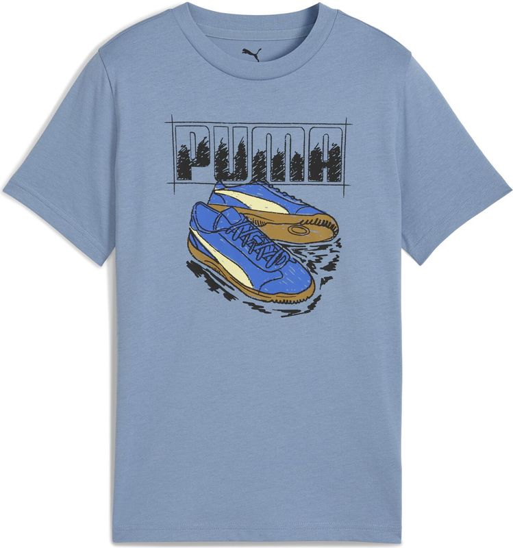 PUMA - Graphic T-shirt - Zwart - Katoen