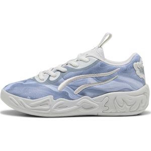 PUMA MB.04 Lo Team Pack basketbalschoenen, Grijs, Maat 27,5