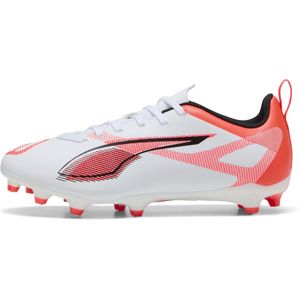 ULTRA 5 PLAY FG/AG voetbalschoenen, Zwart/Rood/Wit, Maat 37,5 | PUMA