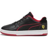 PUMA Scuderia Ferrari Caven 2.0 sneakers, Zwart/Rood, Maat 35,5