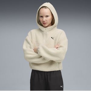 PUMA - Wardrobe Essentials - Oversized Hoodie - Dames - Poolfleece