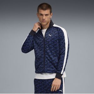 PUMA - T7 All-Over Print - Trainingsjack - Blauw