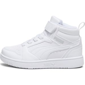Rebound V6 Mid sneakers, Grijs/Wit, Maat 28 | PUMA