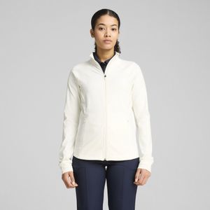PUMA CLOUDSPUN Tech Zip-Up Power jack voor Dames, Wit, Maat XXS