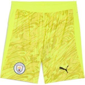 PUMA Manchester City 25/26 keepersshort voor Heren, Geel, Maat L