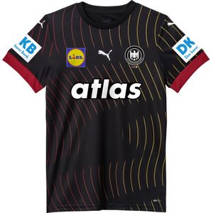 PUMA - Duitsland - Handbal Uitshirt - Zwart/Rood