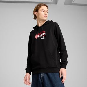 PUMA AC Milan ftblNRGY hoodie voor Heren, Rood/Zwart