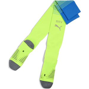 PUMA - Manchester City 25/26 - Sokken - Blauw/Groen - Kniehoogte