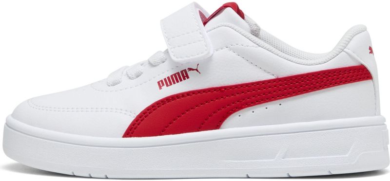 PUMA - Court Classic Clean - Sneakers - Rood/Wit