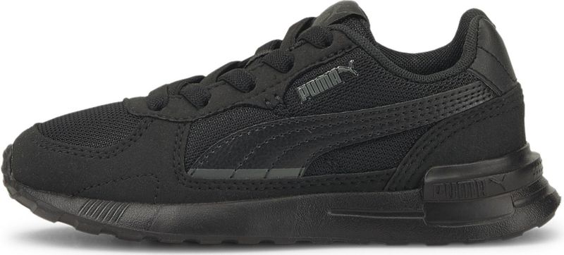 PUMA Graviton AC sneakers kinderen, Zwart, Maat 27,5