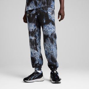 PUMA BMW M Motorsport Colour Splash all-over print sweatpant voor Heren, Zwart