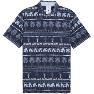 PUMA - Palm Tree Crew - Golfpolo - Blauw