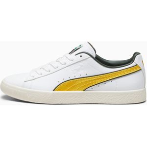 PUMA Clyde Varsity sneakers, Wit/Geel