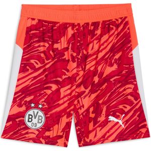 PUMA - Borussia Dortmund 25/26 - Keepersshort - Rood/Zilver