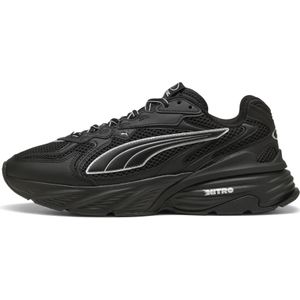 PUMA Fade sneakers uniseks, Zwart/Zilver, Maat 44