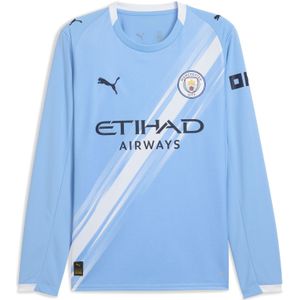 PUMA - Manchester City 25/26 - Uitshirt - Blauw/Wit - Lange Mouw