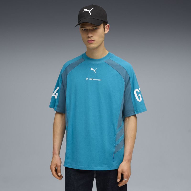 PUMA - BMW M Motorsport - T-shirt - Blauw - Heren
