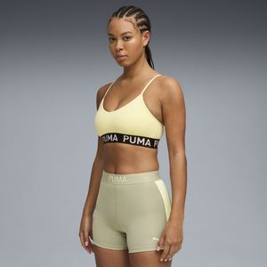 MOVE PUMA STRONG bh voor Dames, Goud, Maat M