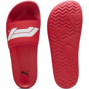PUMA - Leadcat 2.0 - Badslippers - Rood/Wit