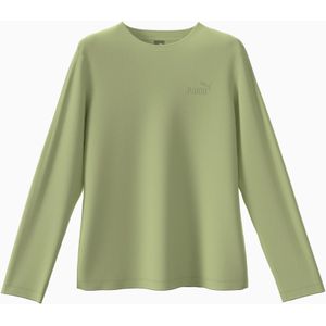 PUMA ESS ELEVATED top met lange mouwen voor Dames, Groen