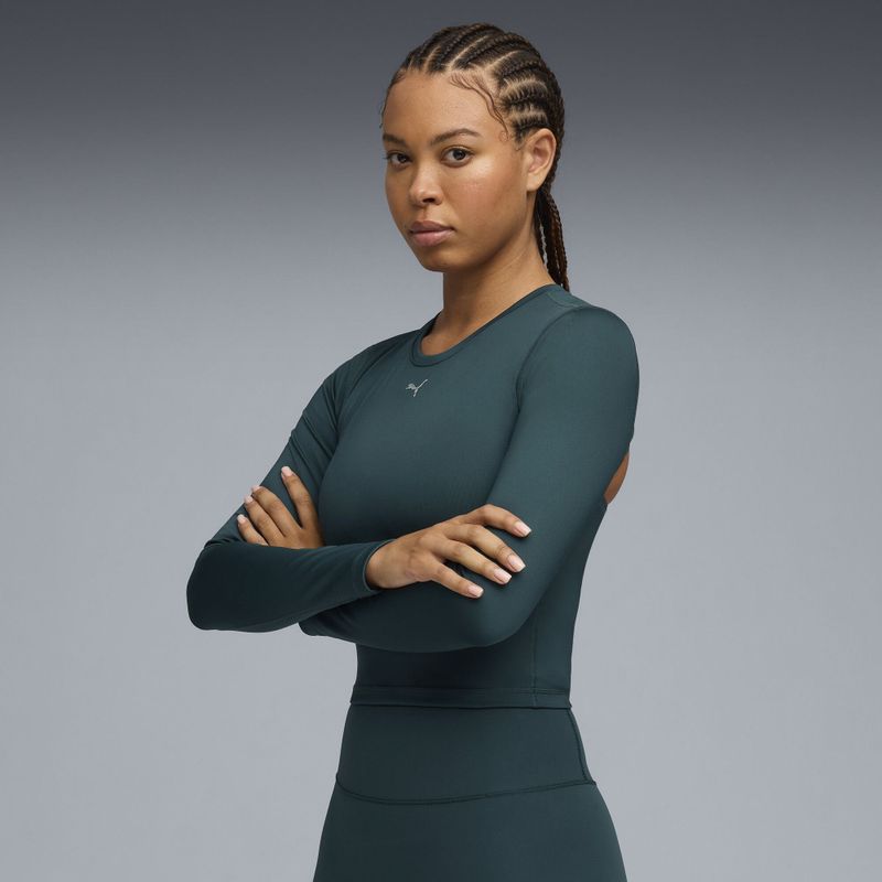 PUMA - TERRAINS - Trainingstop - Groen - Lange Mouwen