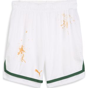 PUMA BC Zalgiris Kaunas uit-basketbalshort voor Heren, Wit, Maat S