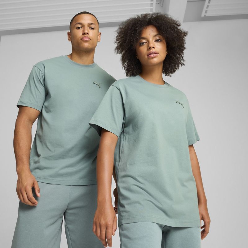PUMA - Essentials Elevated - T-shirt - Groen