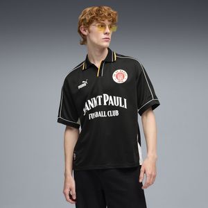 PUMA FC St. Pauli Retro voetbalshirt voor Heren, Zwart/Wit, Maat S