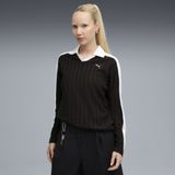 Puma - T7 - Poloshirt - Groen - Katoen - Lange Mouwen