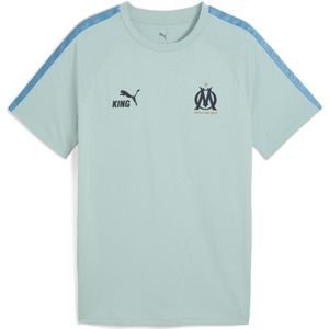 Puma - OM T-shirt King 2025/26 - T-shirt - Blauw - Katoen