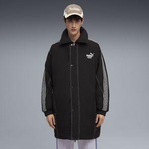 PUMA x KIDSUPER King oversized pufferjack voor Heren, Zwart, Maat S