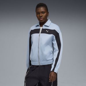 PUMA - FtblEdition - Voetbaltrainingsjack - Blauw/Grijs - Dames