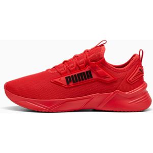 PUMA Retaliate 3 hardloopschoenen unisex voor Dames, Zwart/Rood