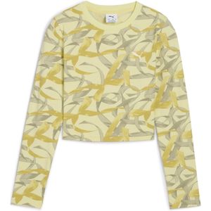 PUMA - Bowtique - T-shirt - Goud - Lange Mouwen