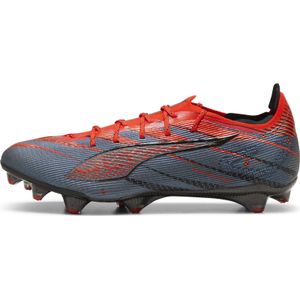 PUMA ULTRA 5 CARBON SPEED FG voetbalschoenen, Roze/Zwart/Rood, Maat 39