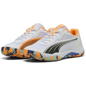 NOVA Court padelschoenen, Blauw/Zwart/Wit, Maat 37,5 | PUMA