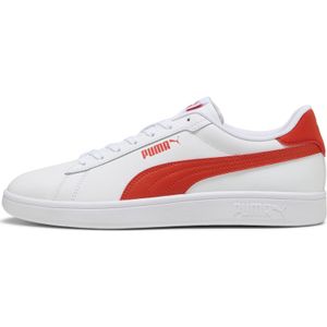 PUMA - Smash 3.0 - Sneakers - Rood/Wit