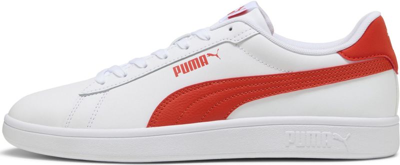 PUMA - Smash 3.0 - Sneakers - Rood/Wit