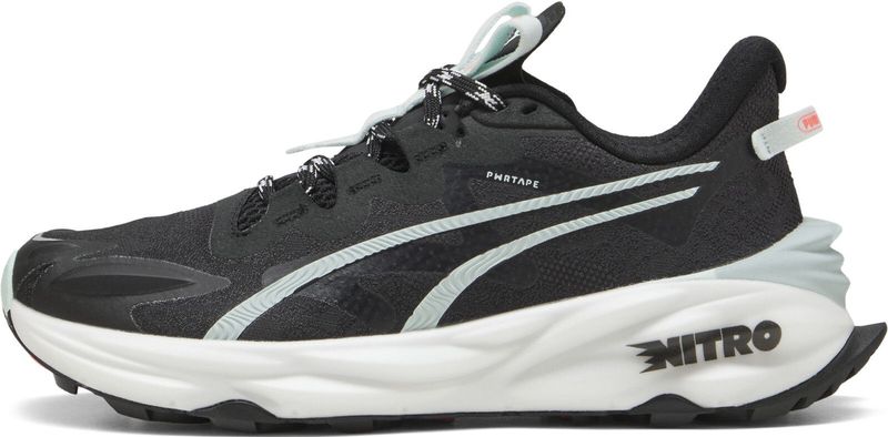 PUMA - Fast-Trac NITRO™ 3 - Hardloopschoenen - Blauw/Zwart/Rood