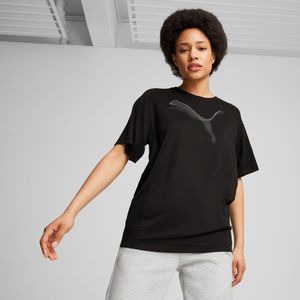 PUMA EVOSTRIPE T-shirt voor Dames, Zwart